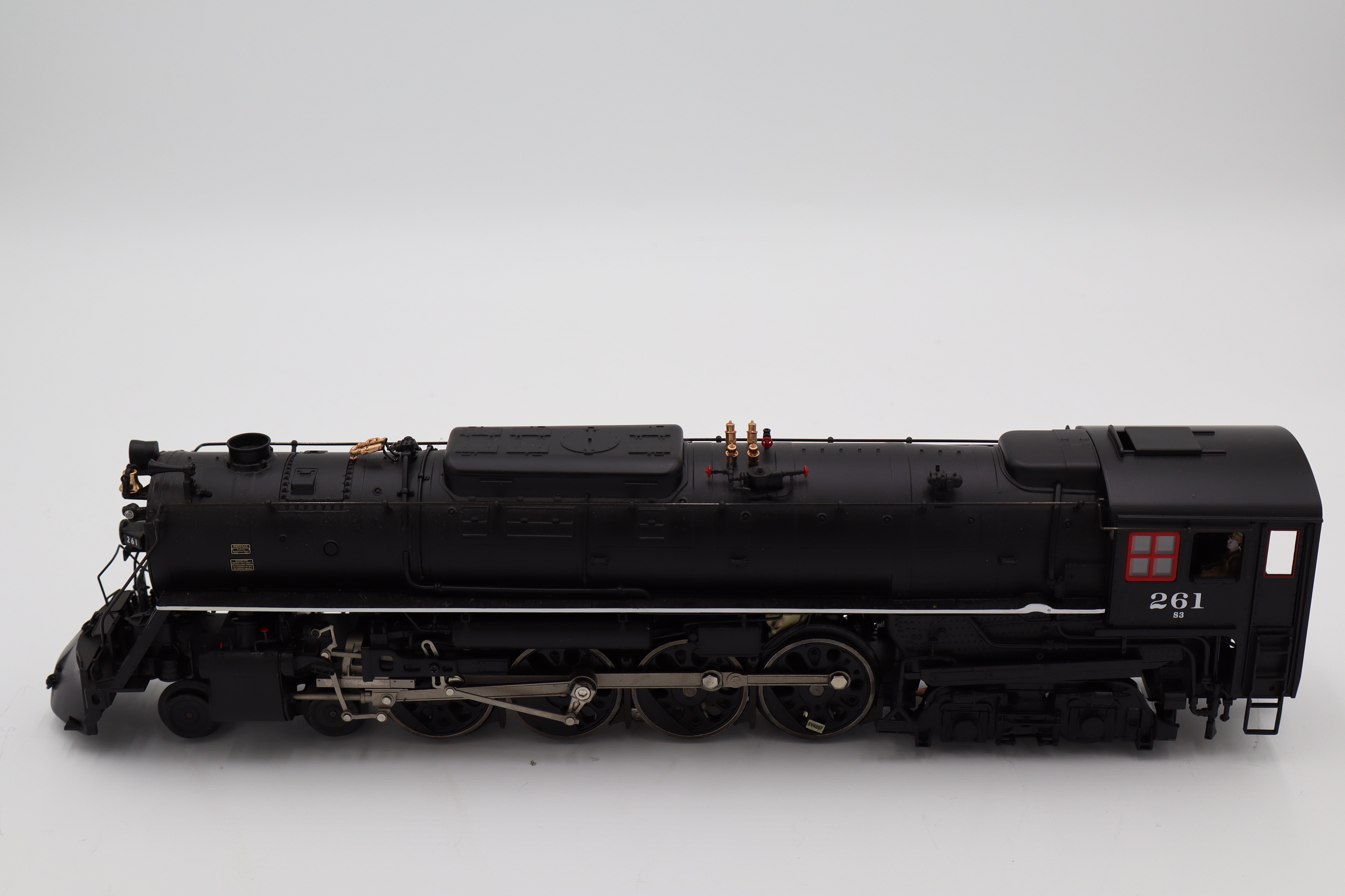 Lionel 6-11229 Milwaukee Road S3 Northern #261 Excursion Scheme w/ 4 Car Pass Set-Second hand-M8185