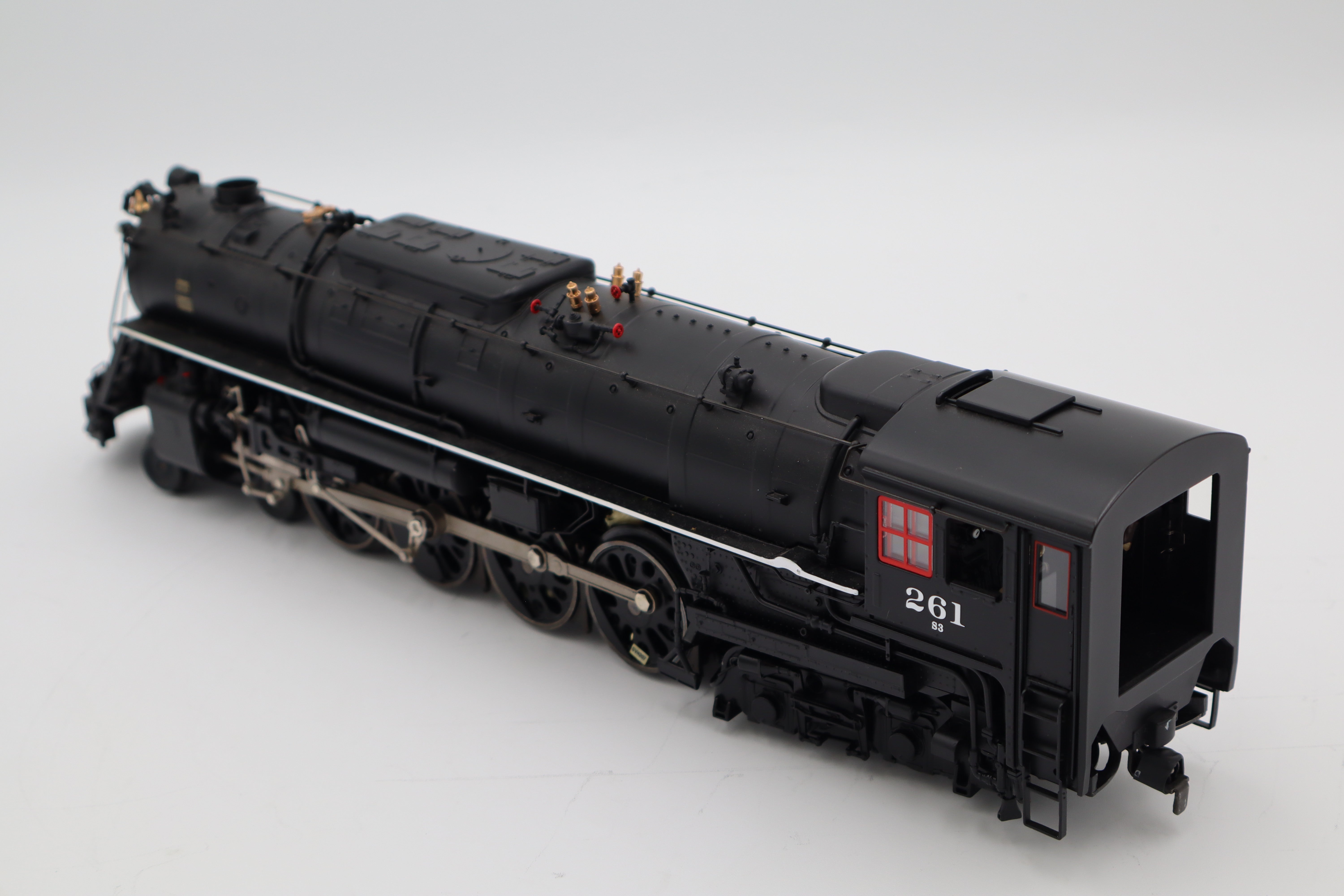 Lionel 6-11229 Milwaukee Road S3 Northern #261 Excursion Scheme w/ 4 Car Pass Set-Second hand-M8185