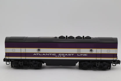 Lionel 6-11903 Atlantic Coast Line F3 ABA Diesels & 4 Passenger Set-Second hand-M8371