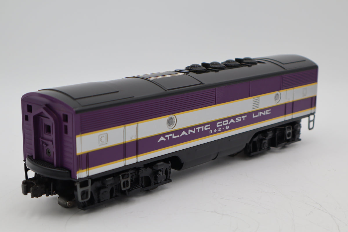 Lionel 6-11903 Atlantic Coast Line F3 ABA Diesels & 4 Passenger Set-Second hand-M8371