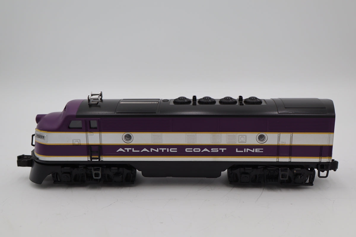 Lionel 6-11903 Atlantic Coast Line F3 ABA Diesels & 4 Passenger Set-Second hand-M8371