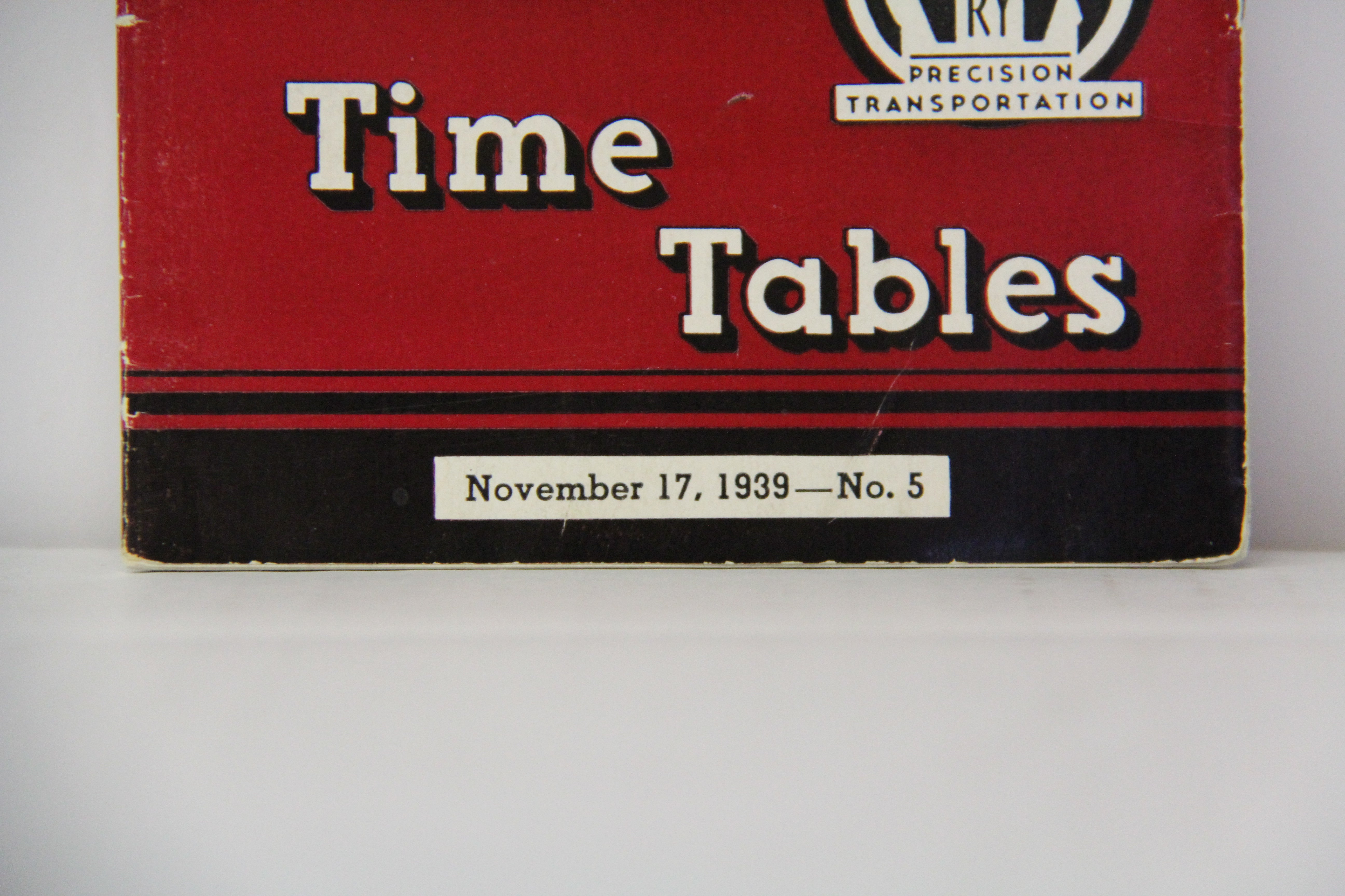 Norfolk & Western Time Tables November 17, 1939 No.5-Second hand-M7375 - MrMuffin'sTrains