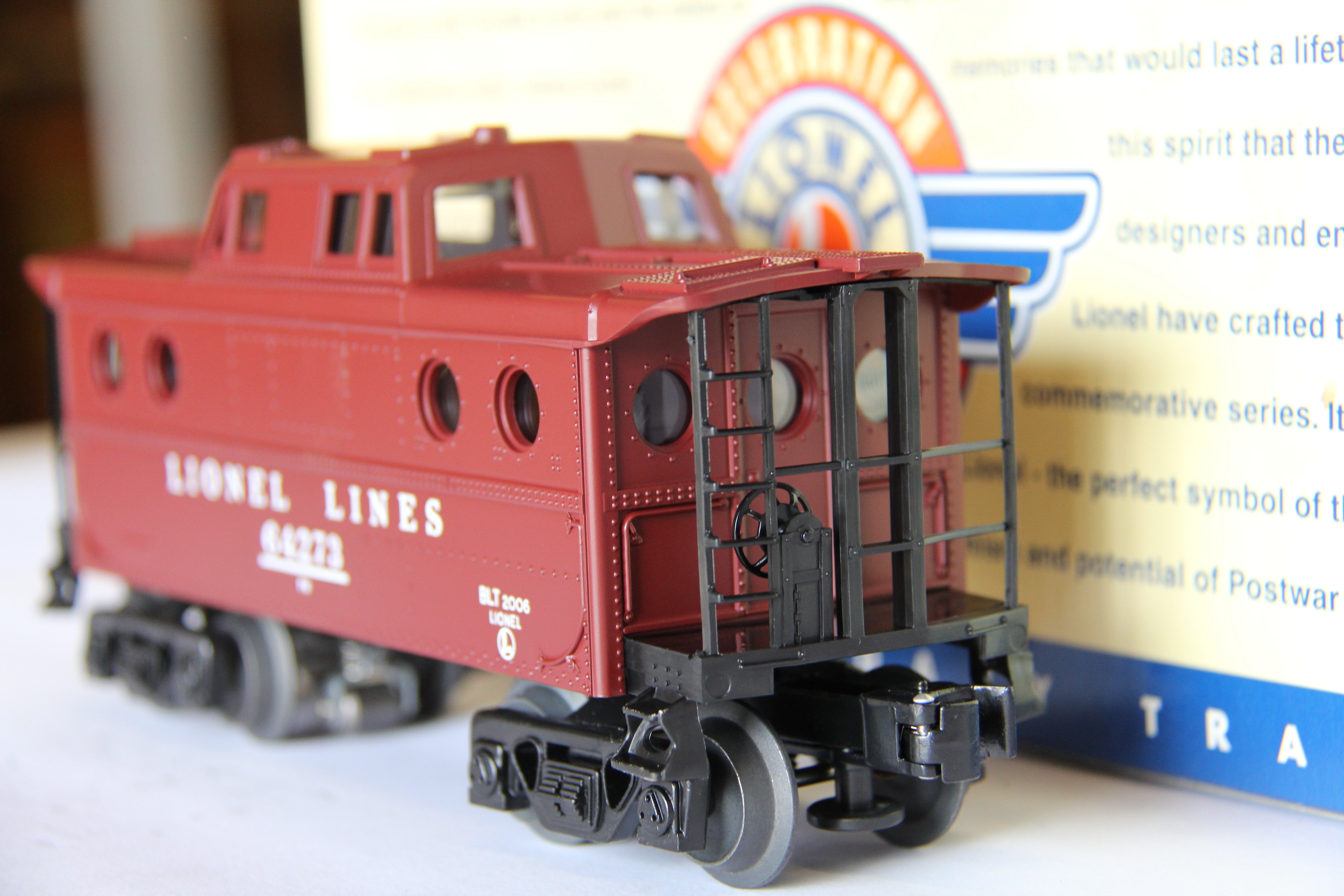 Lionel 6-29723 Lionel Lines Port Hole Window Caboose #64273-Second hand-M6109