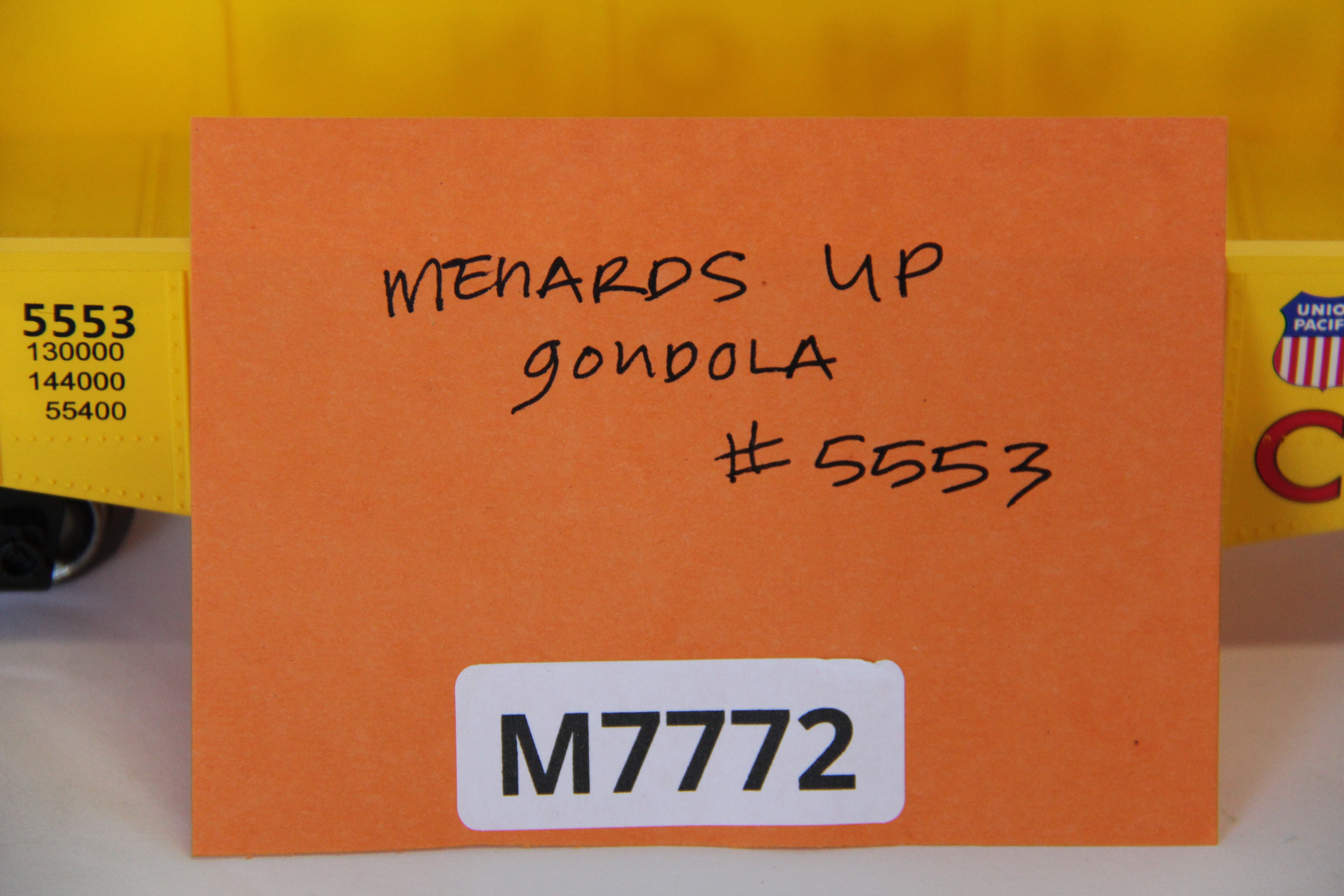 Menards Union Pacific Gondola #5333-Second hand-M7772