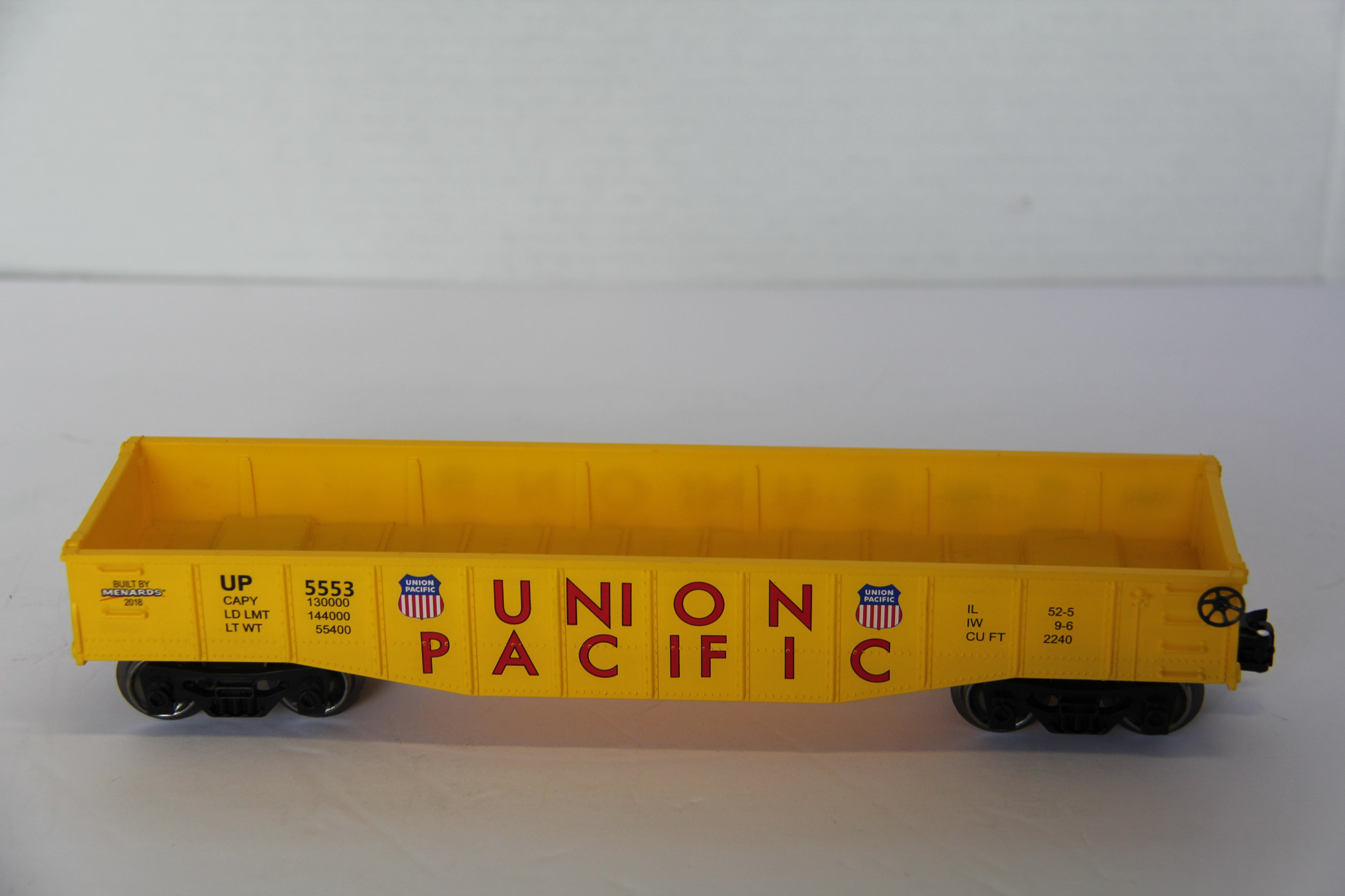 Menards Union Pacific Gondola #5333-Second hand-M7772