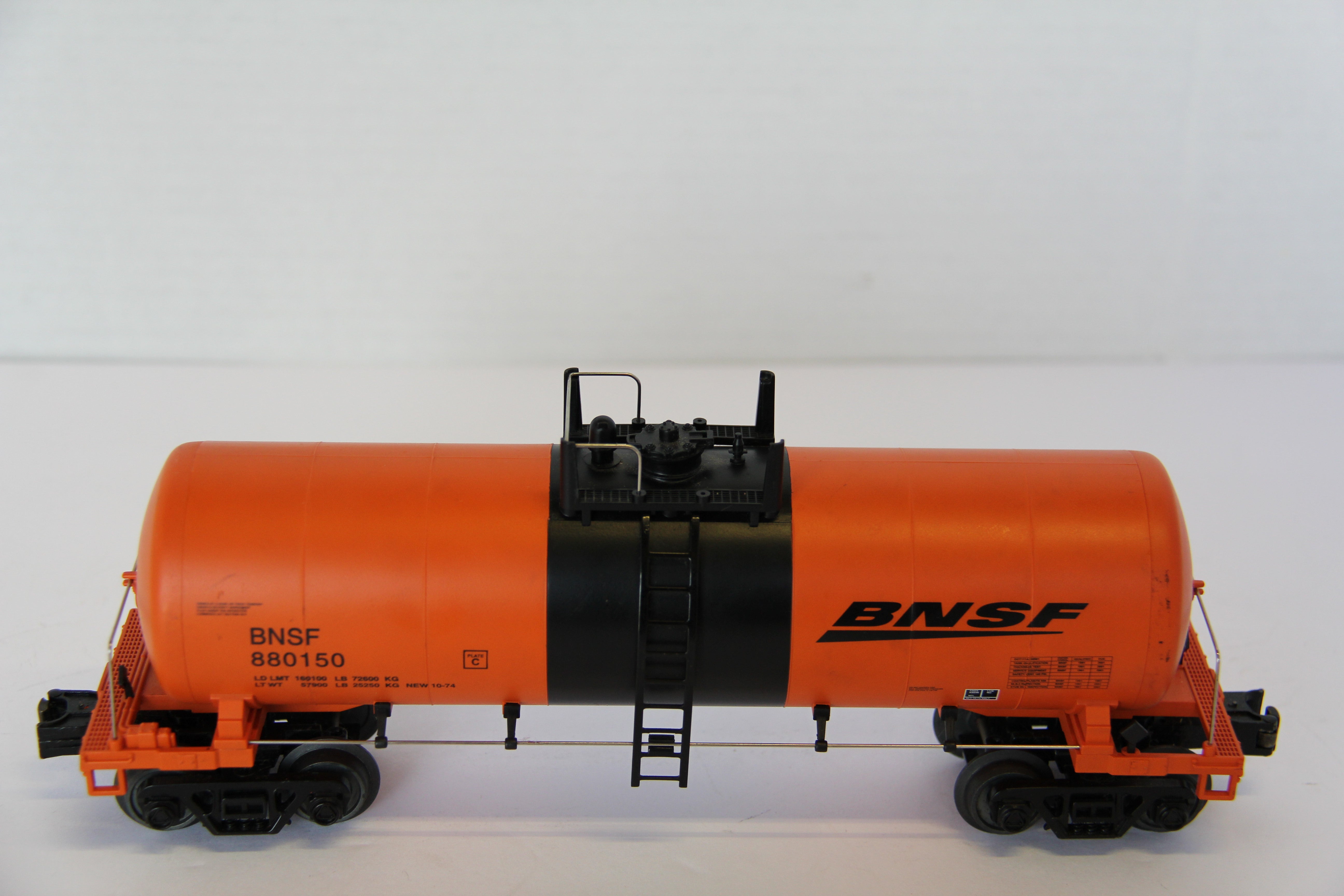 Rail King 30-4220B BNSF Modern Tank Car-Second hand-M7773