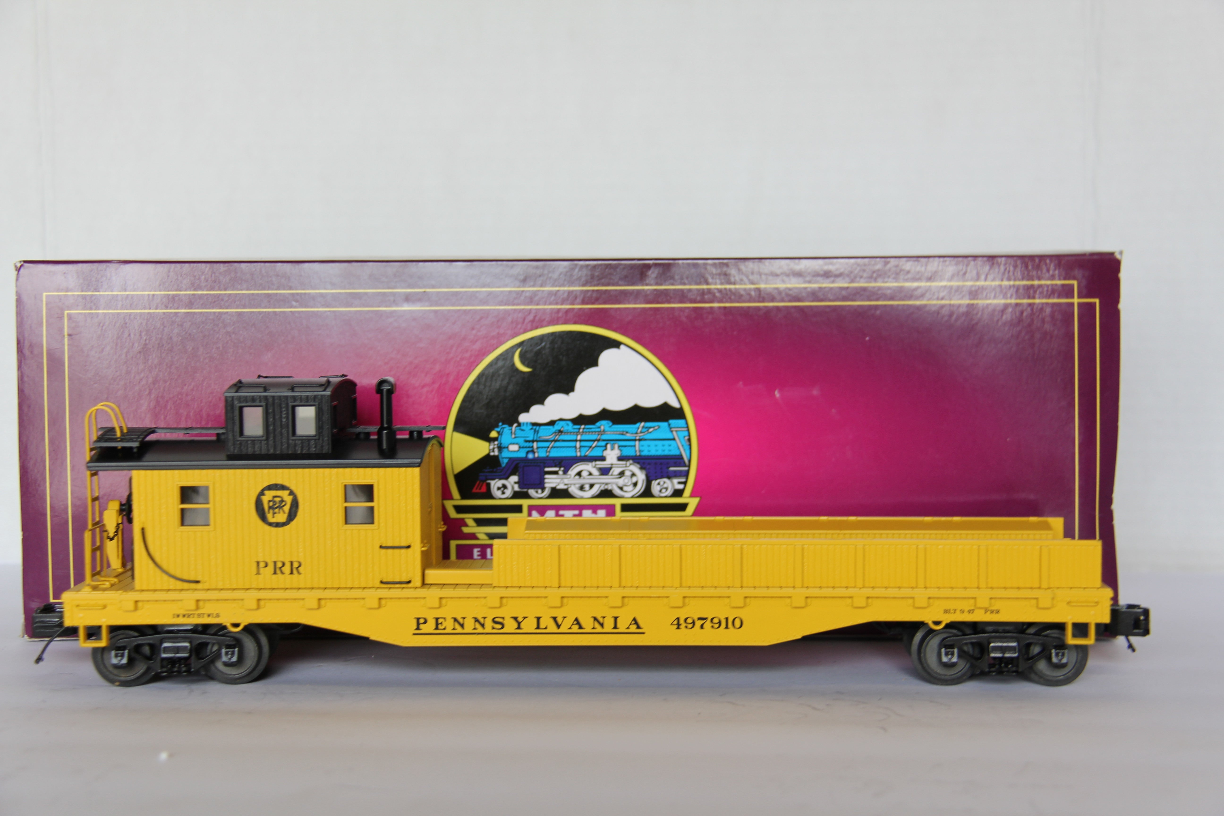 MTH 20-98749 Pennsylvania Crane Tender #497910-Second hand-M6112