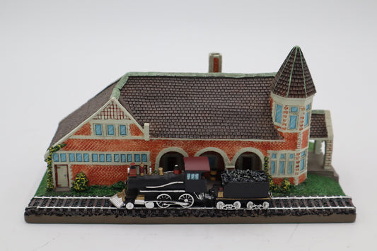 1993-1994 Danbury Mint  "The Lockport Railroad Station"-Second hand-M8384
