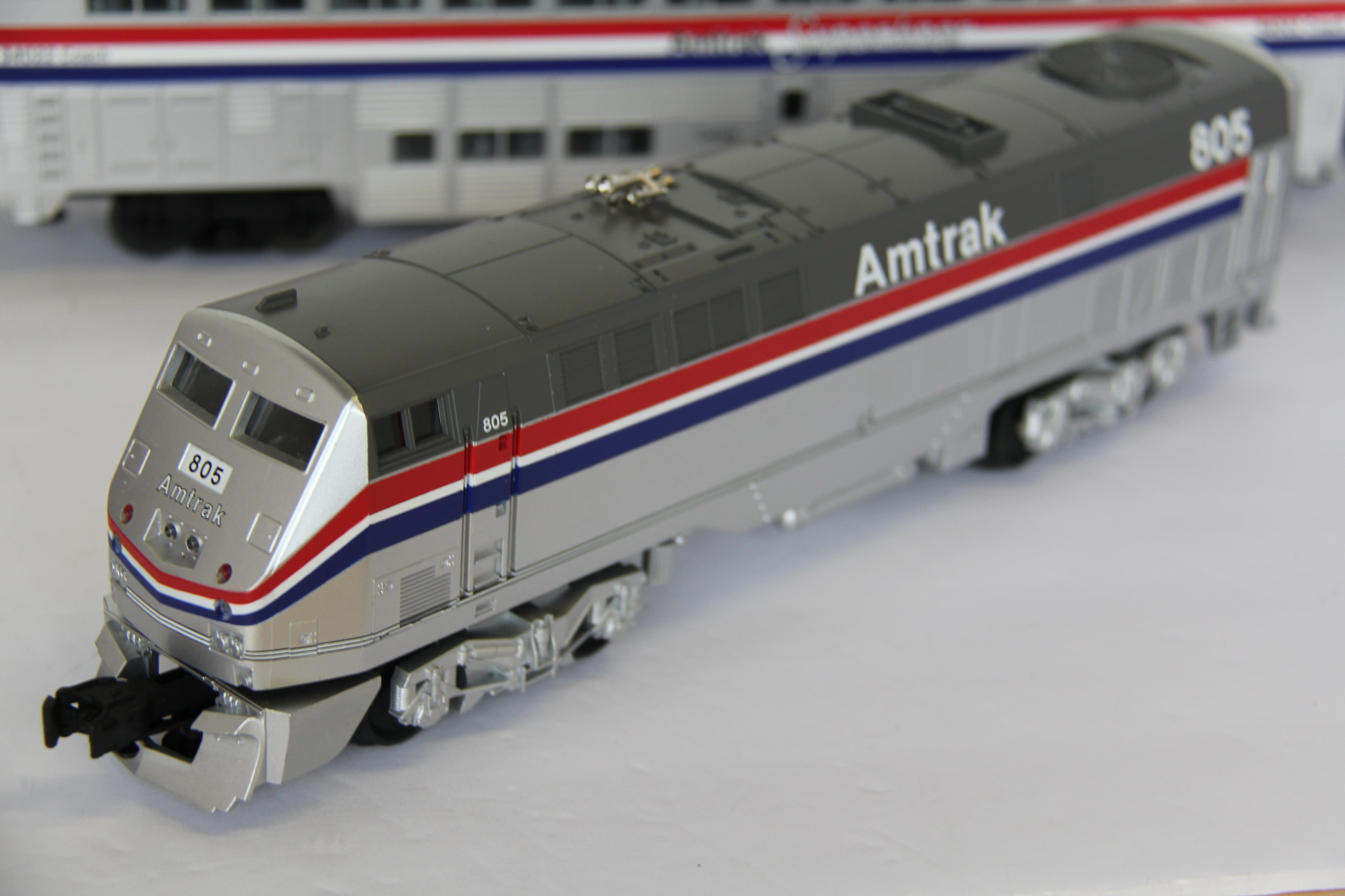 Rail King 30-4018-1 & 30-2160-0 Amtrak Genesis Set-Second hand-M7777