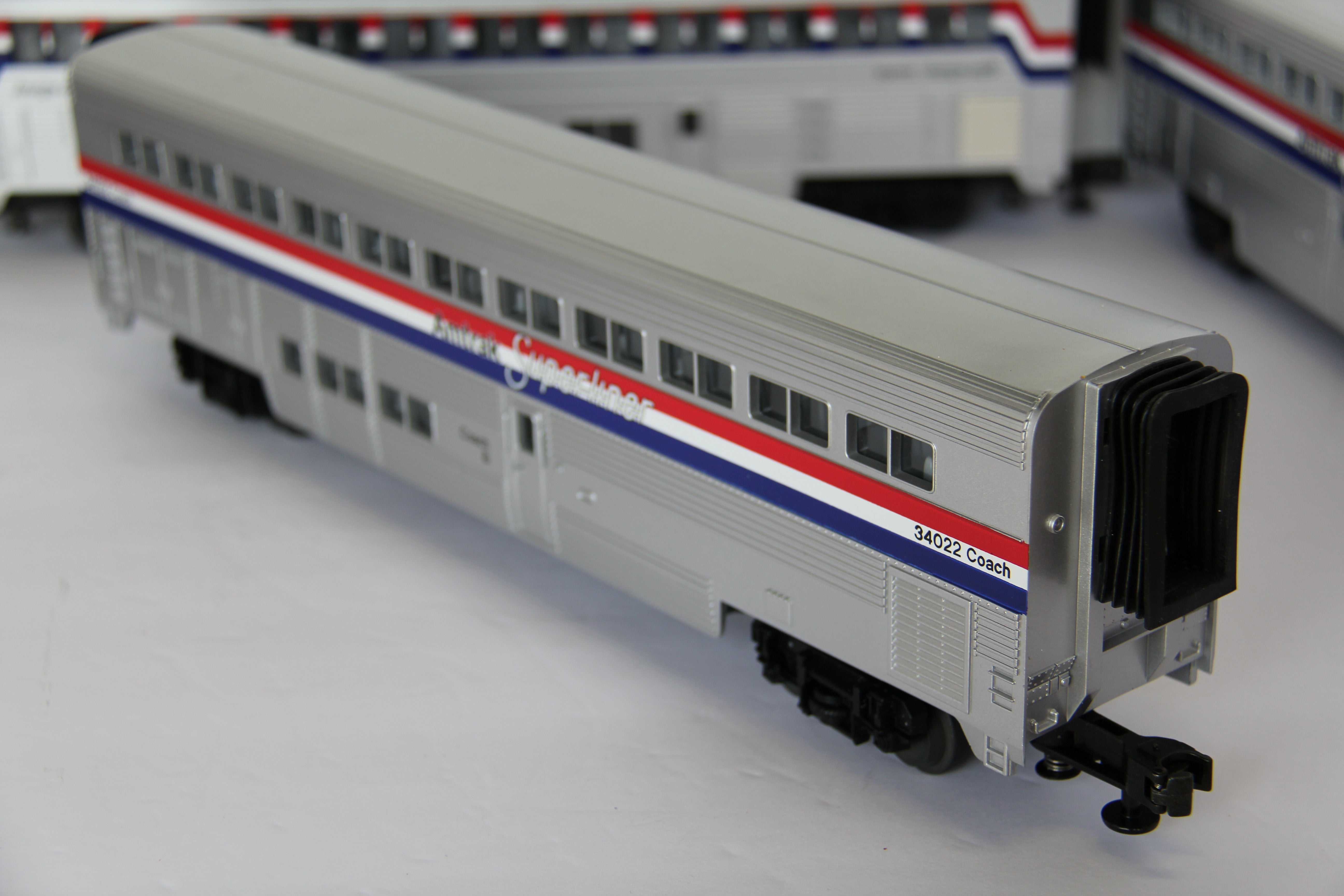 Rail King 30-4018-1 & 30-2160-0 Amtrak Genesis Set-Second hand-M7777