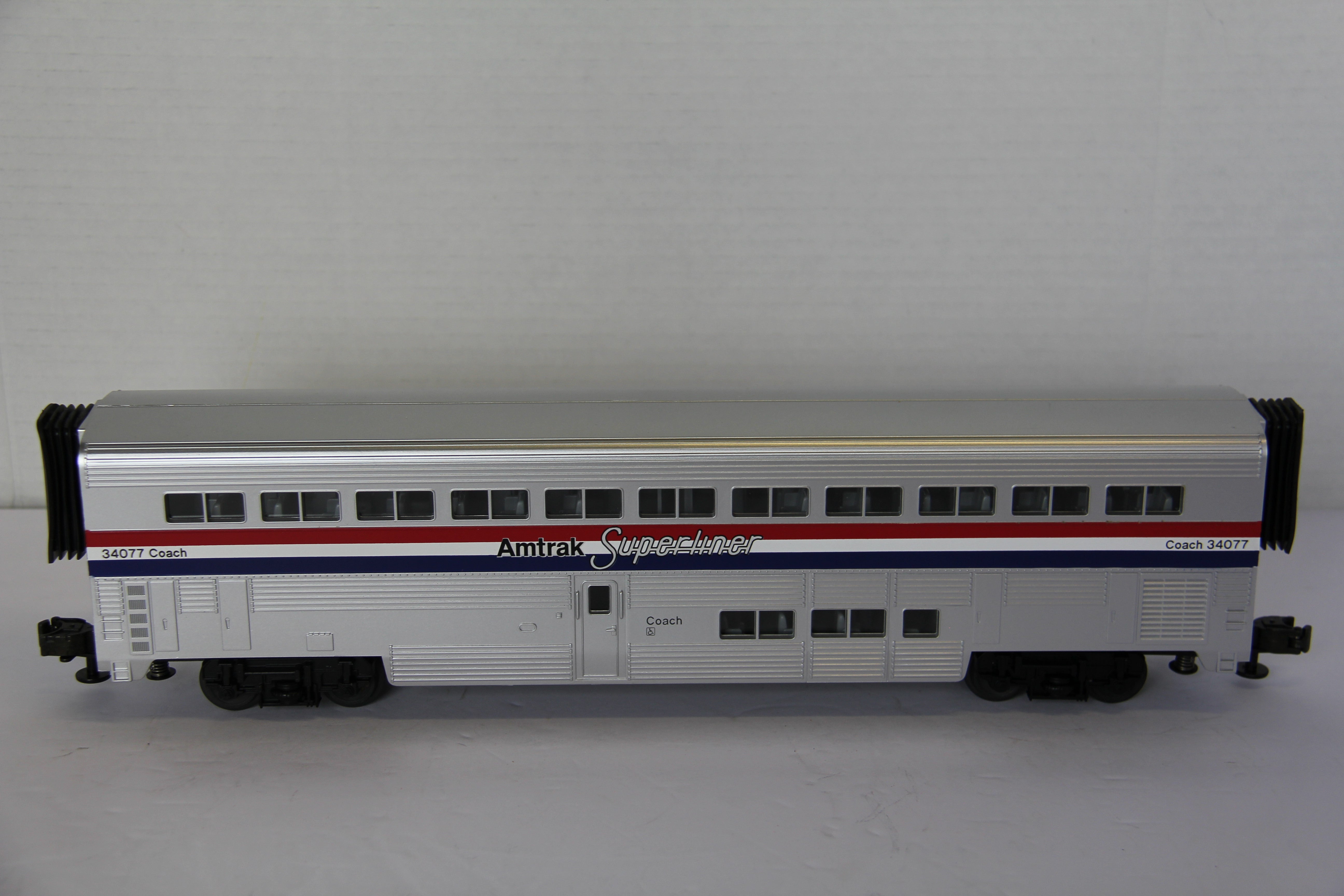 Rail King 30-4018-1 & 30-2160-0 Amtrak Genesis Set-Second hand-M7777