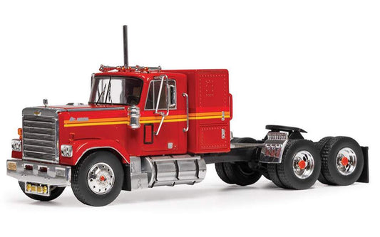 IXO Models - 1979 Chevrolet Bison Tractor (Red) - 1/43 Scale