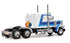 IXO Models - 1980 Peterbilt 359 Sleeper Tractor (Blue/White) - 1/43 Scale
