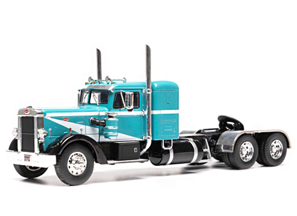 IXO Models - 1952 Peterbilt 350 Tractor (Turquoise/White) - 1/43 Scale
