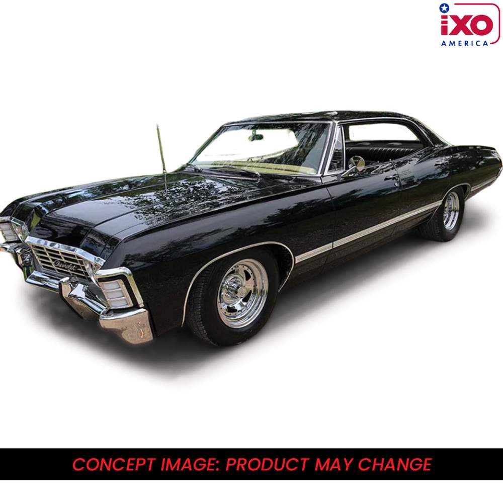 IXO Models - 1967 Chevrolet Impala Sport Sedan (Black) - 1/43 Scale