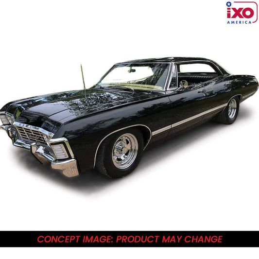 IXO Models - 1967 Chevrolet Impala Sport Sedan (Black) - 1/43 Scale