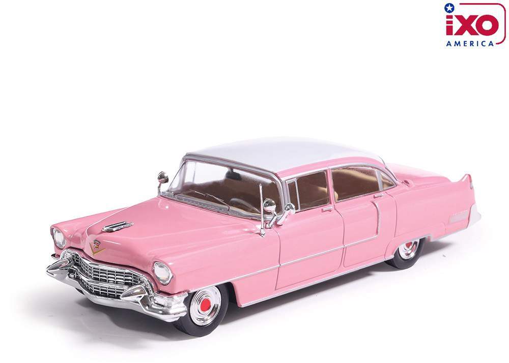 IXO Models - 1955 Cadillac Fleetwood Series 60 "Pink Cadillac" - 1/43 Scale