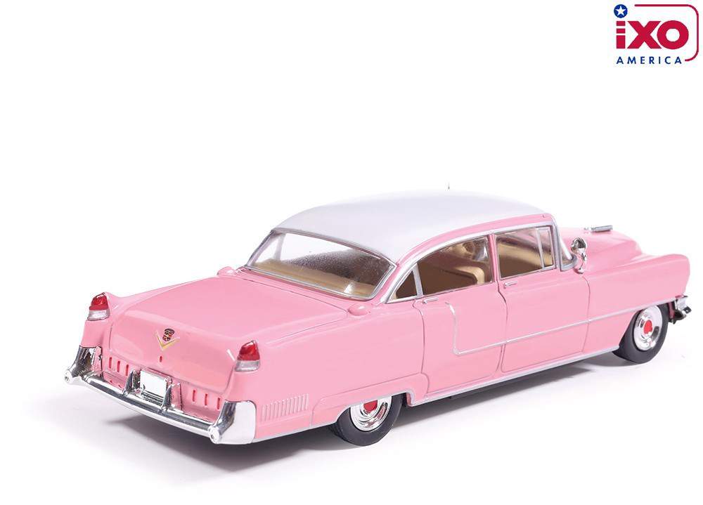 IXO Models - 1955 Cadillac Fleetwood Series 60 "Pink Cadillac" - 1/43 Scale