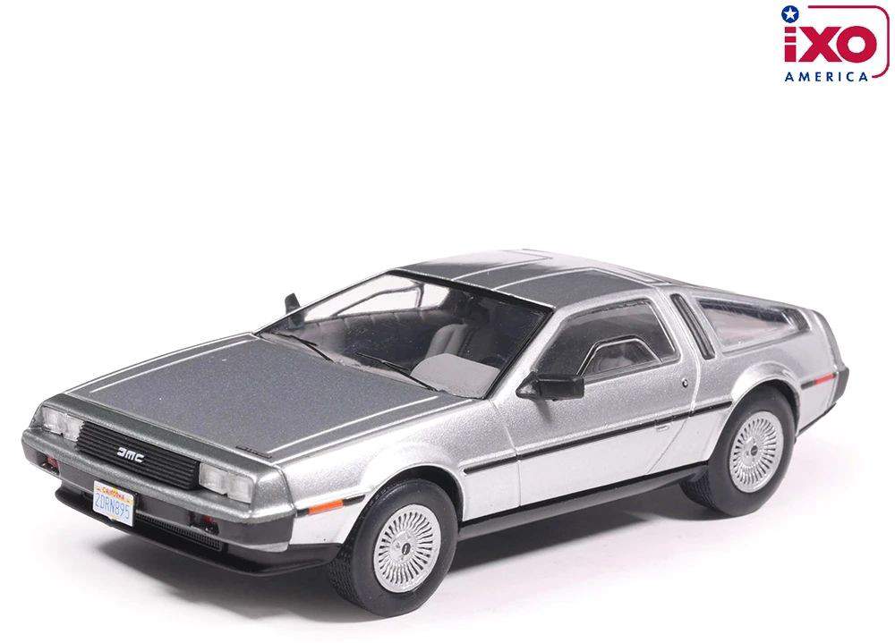 IXO Models - 1981 Delorean DMC-12 (Silver) - 1/43 Scale