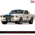 IXO Models - 1965 Shelby GT350R Prototype (Wimbledon White) - 1/43 Scale