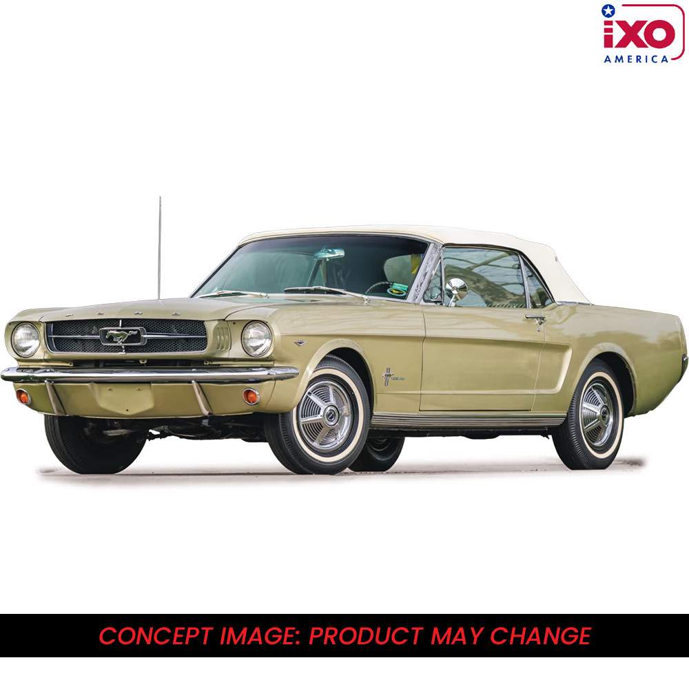 IXO Models - 1965 Ford Mustang Convertible (Honey Gold) - 1/43 Scale