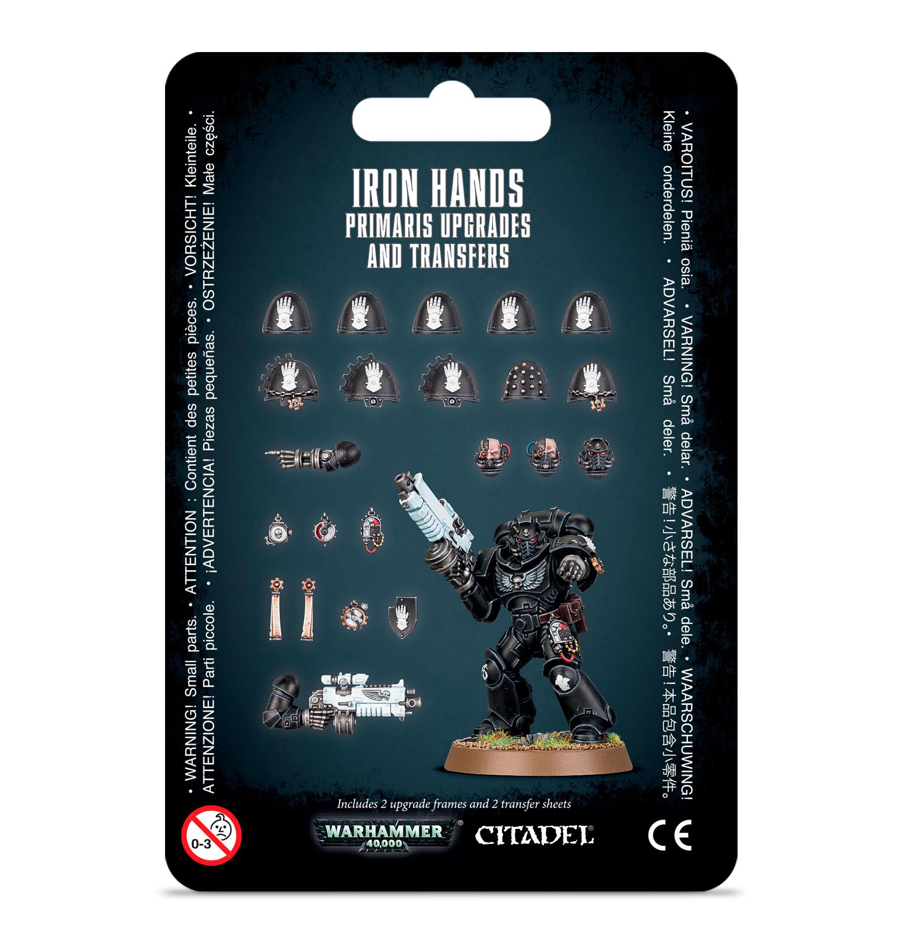 Games Workshop 55-09 - Warhammer 40,000 - Iron Hands: Primaris Upgrades and Transfers