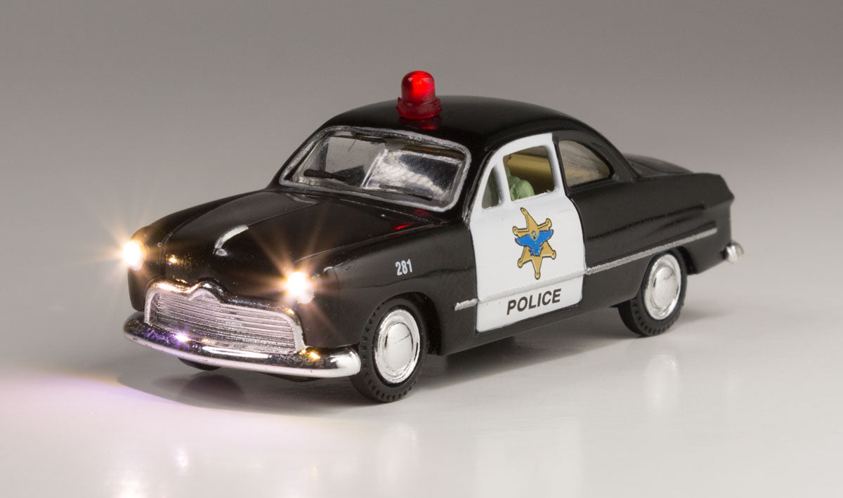 Woodland Scenics HO JP5593 - Just Plug - Police Car