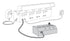 Woodland Scenics JS6958 - Just Plug Sound System - Automatic Trigger