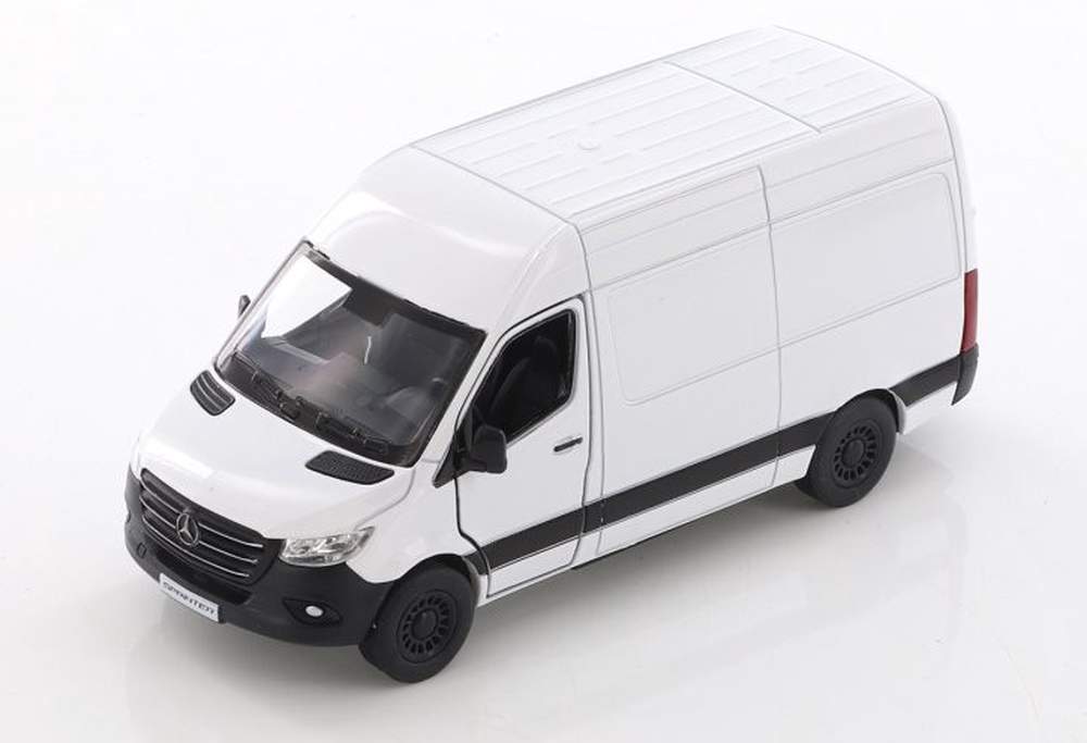 Kinsmart - Mercedes-Benz Sprinter Van (White) - 1/43 Scale