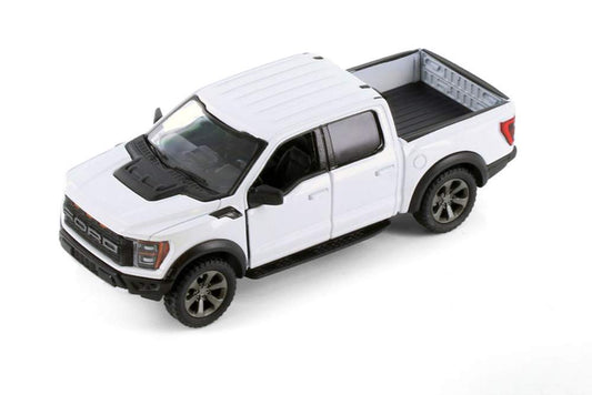 Kinsmart - 2022 Ford F-150 SVT Raptor Pickup (White) - 1/43 Scale