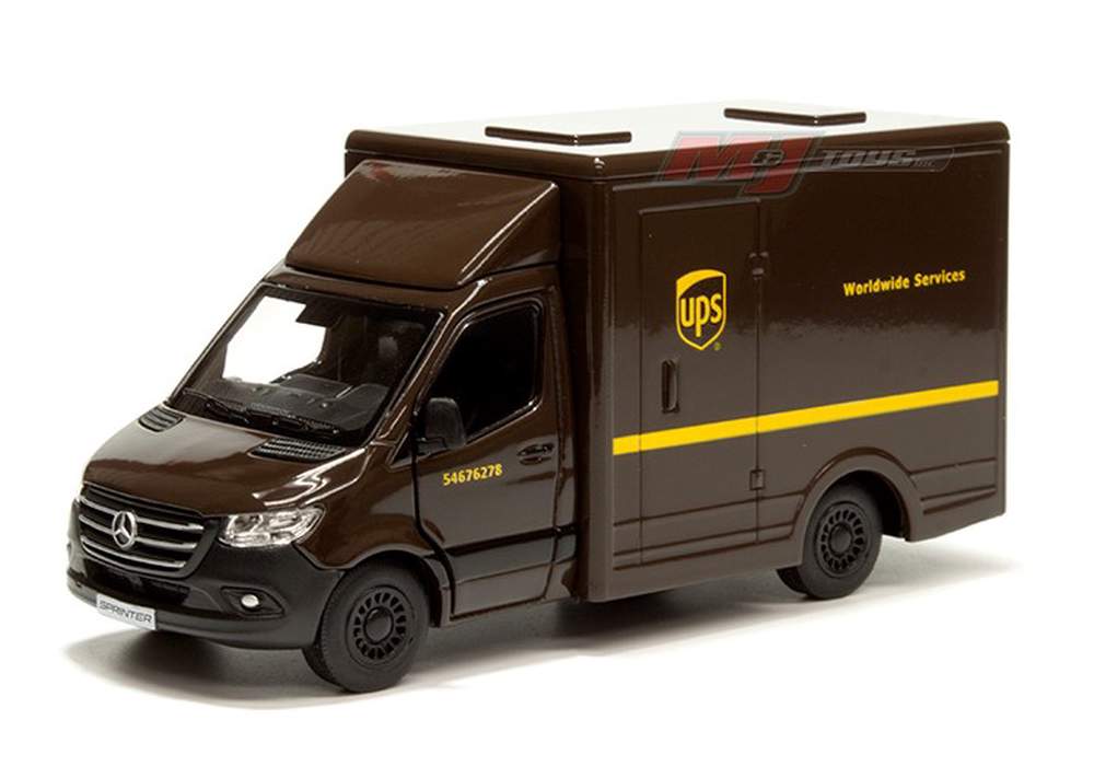 Kinsmart - Mercedes-Benz Sprinter Box Van "United Parcel Service" - 1/48 Scale