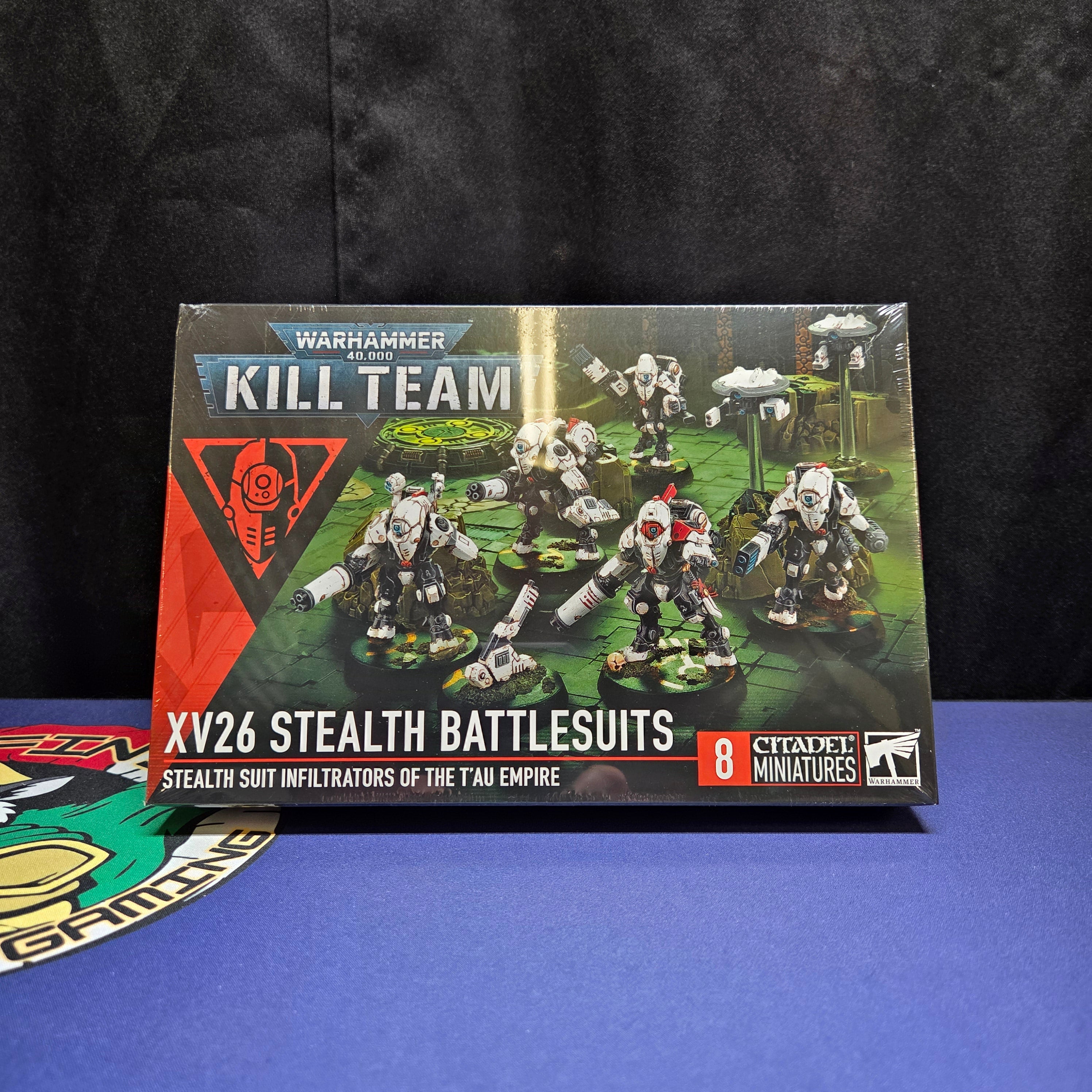 Games Workshop 102-13 - Kill Team - T'au Empire: XV26 Stealth Battlesuits Box Front