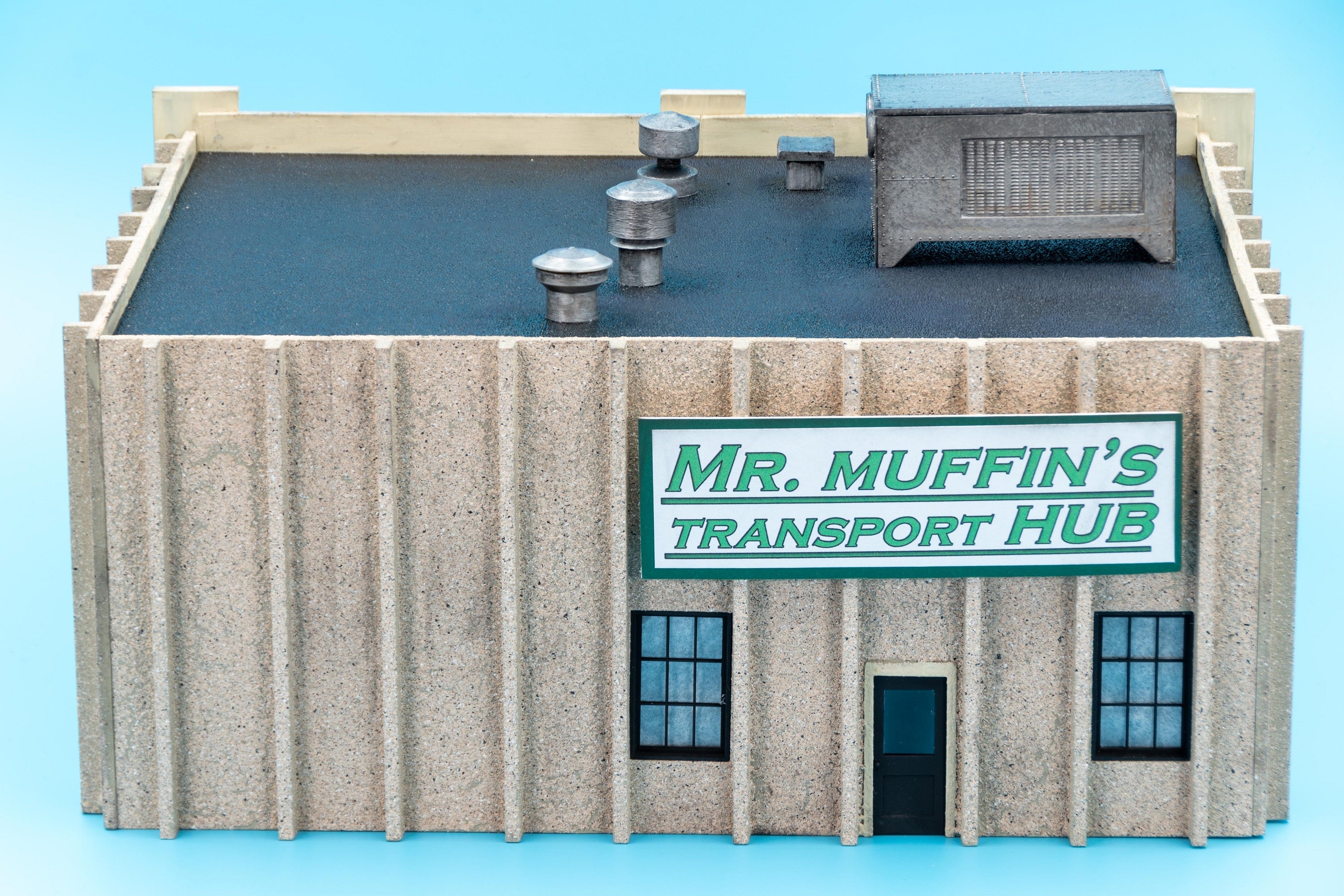 Korber Models #TT2105 - O Scale - Mr.Muffin's Transport Hub