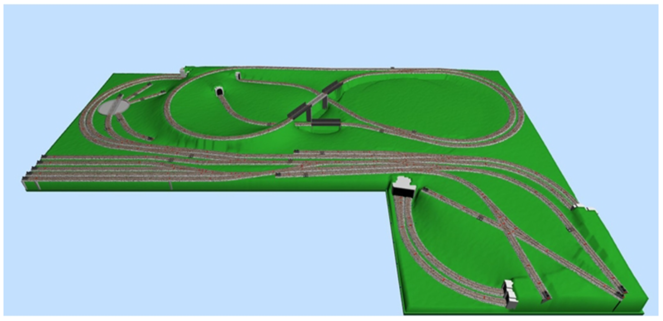 Atlas HO-36 Oregon Pass Line - Code 100 Layout Packages