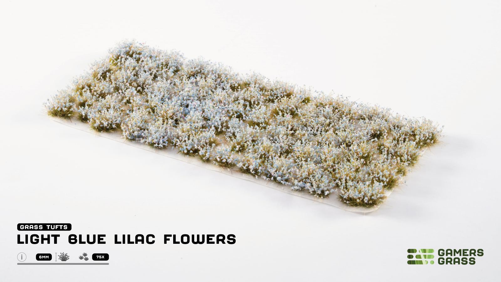 Gamers Grass GGFS-LBL - Light Blue Lilac Flowers