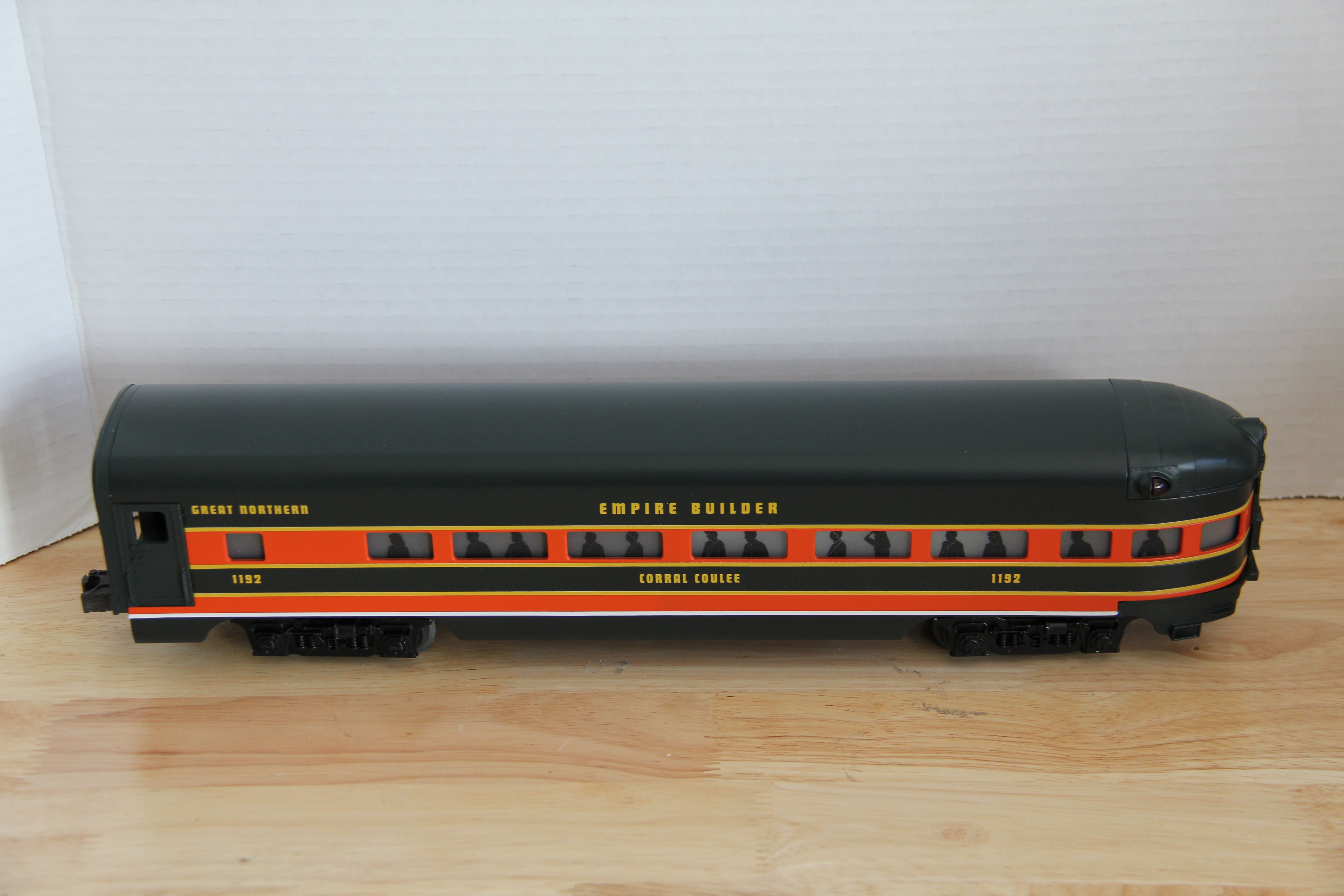 Lionel 6-19120 Great Northern Observation Car with Illuminated Interior-Second hand-M2229