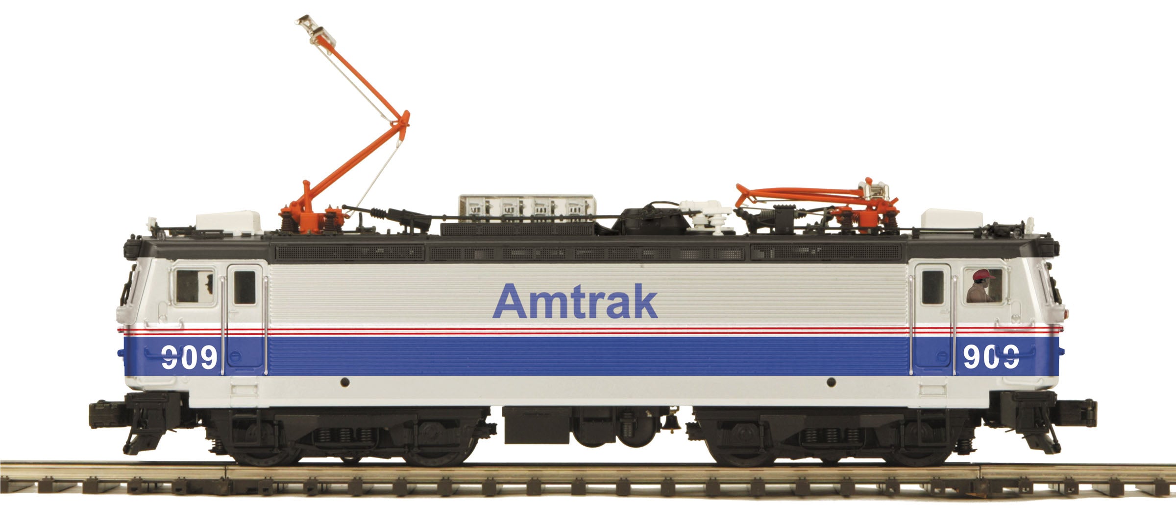 MTH 20-5622-1 & MTH 20-5622-3 Amtrak #943 AEM-7 Electric Locomotive & Non Powered #944-Second hand-M3104