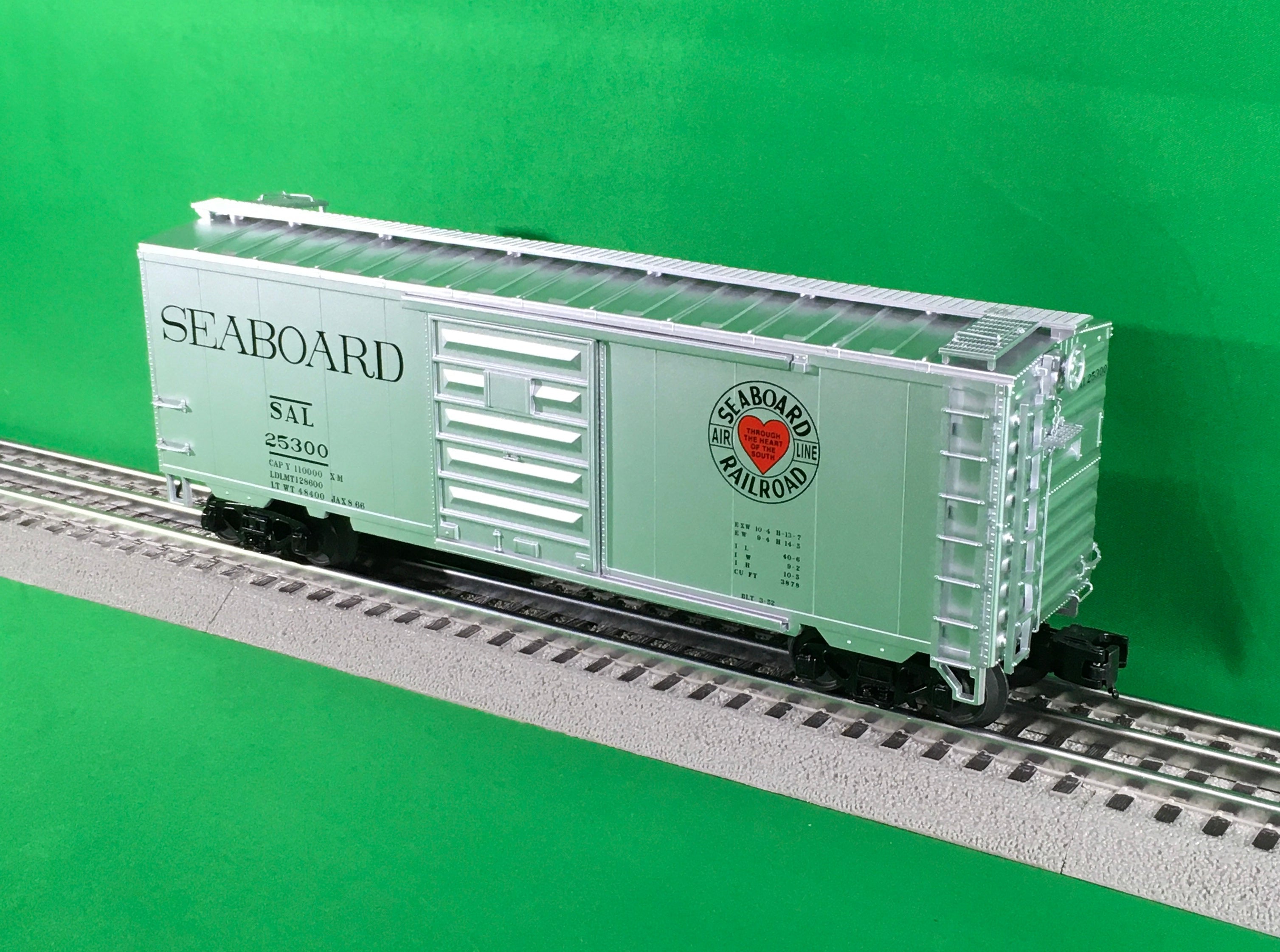 Atlas #3001845-1 Seaboard Air Line 40' PS-1 Box Car #25300-Second hand-M4952