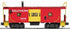 K-Line 6-22282 Southern Scale Bay Window Smoking Caboose-Second hand-M5153