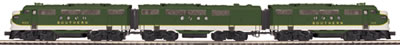 MTH 20-2445-1 Southern FT ABA Diesel Set-Second hand-M5179