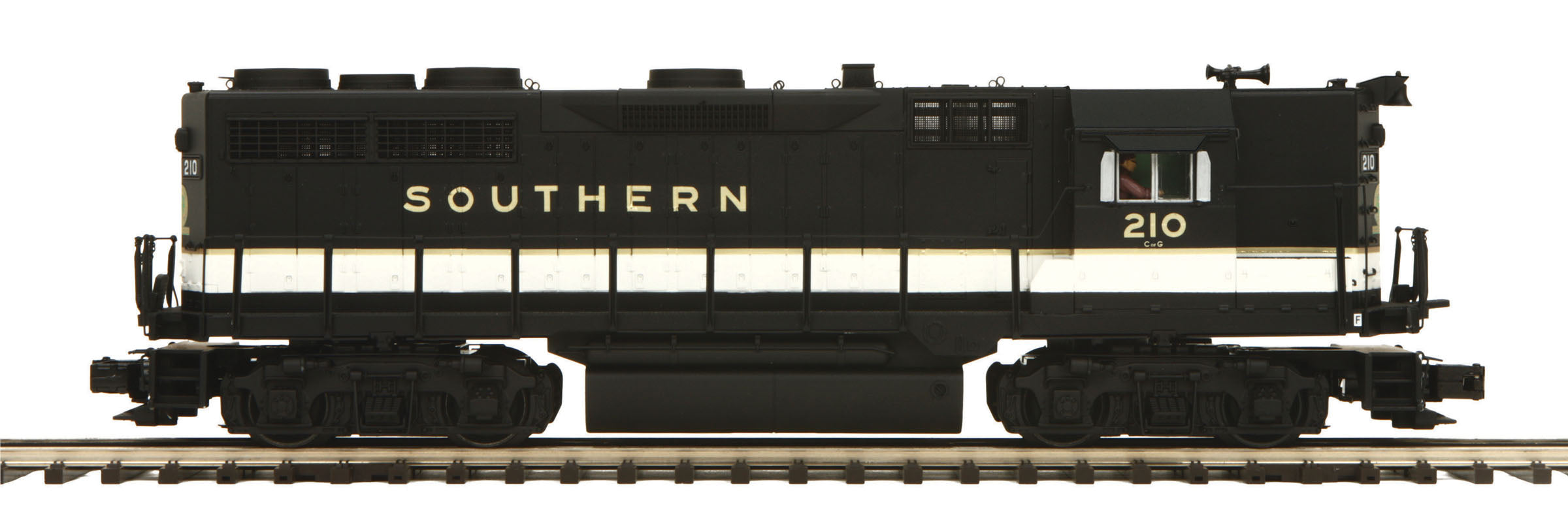 MTH 20-20017-1,-3 Southern #2655 GP-35 Powered & Non-Powered #2687 Set -Second hand-M5187