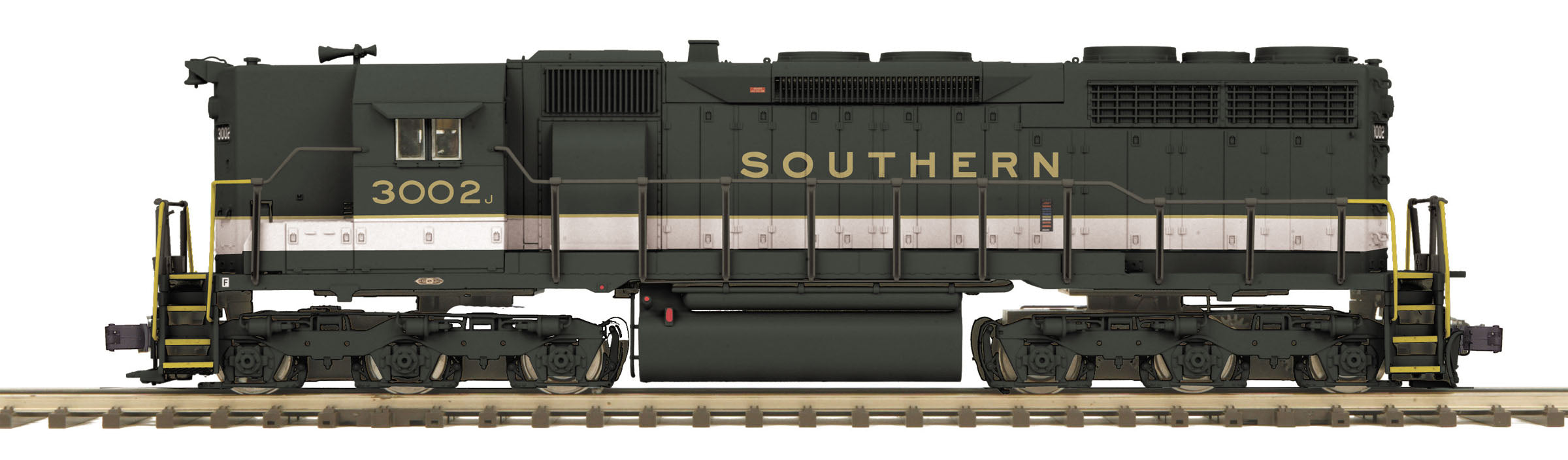 MTH 20-2883-1,-3  Southern #3005R  SD-35 Powered & Non-Powered #3058L Diesel Engine Set -Second hand-M5188