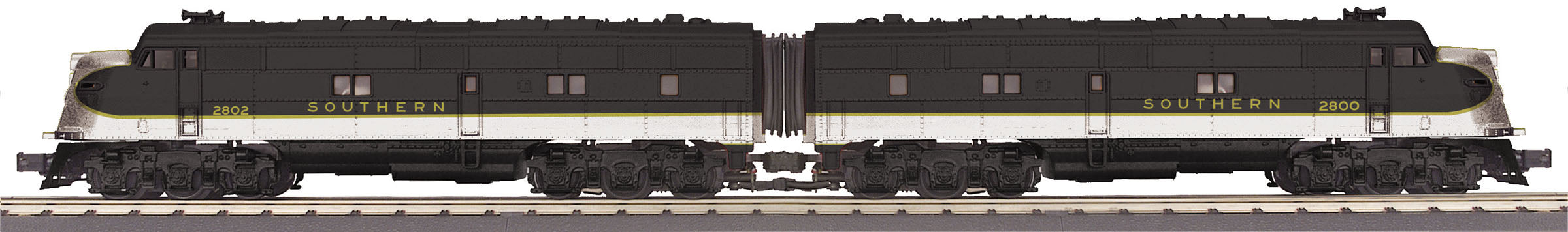 Rail King 30-2952-1 Southern E-6 AA Diesel Engine Set-Second hand-M5260