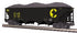 MTH 20-97821 Chessie #192050 4-Bay Hopper Car w/ Coal Load-Second hand-M5335