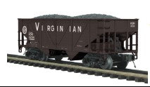 MTH 20-97254 Virginian #15026- 34' Composite Hopper Car w/ Coal Load- 2 Car Set-Second hand-M5341