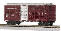 MTH 20-94503 Pennsylvania Steel Sided Stock Car-Second hand-M5422