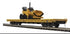 MTH 20-98795 Caterpillar 542063 Flat Car w/ AP655D Asphalt Paver-Second hand-M5482