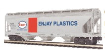 MTH 20-97765 Enjay Plastics #53487 3-Bay Centerflow Hopper-Second hand-M5507