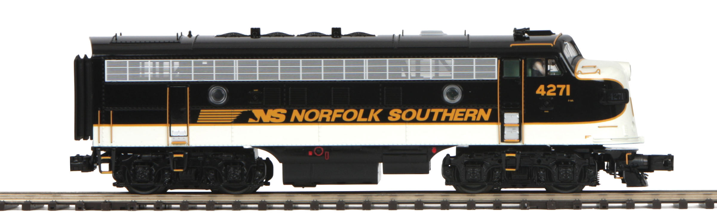 MTH 20-20557-4 Norfolk Southern F-7 A-Unit Diesel Non Powered-Second hand-M5670