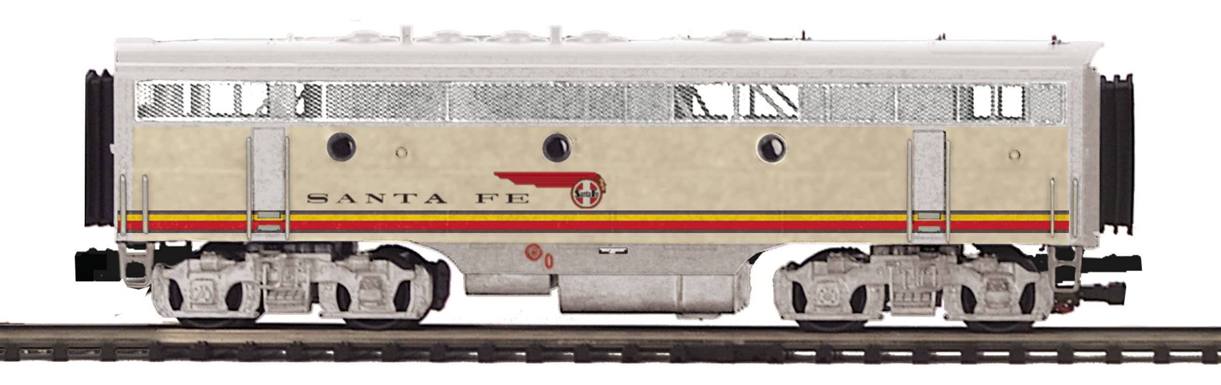 MTH 20-21241-3 Santa Fe F-7 B-Unit Diesel Non Powered-Second hand-M5671